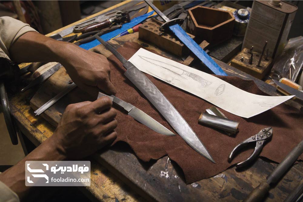 تقویت و بهبود فرایندهای تولید شمشیر